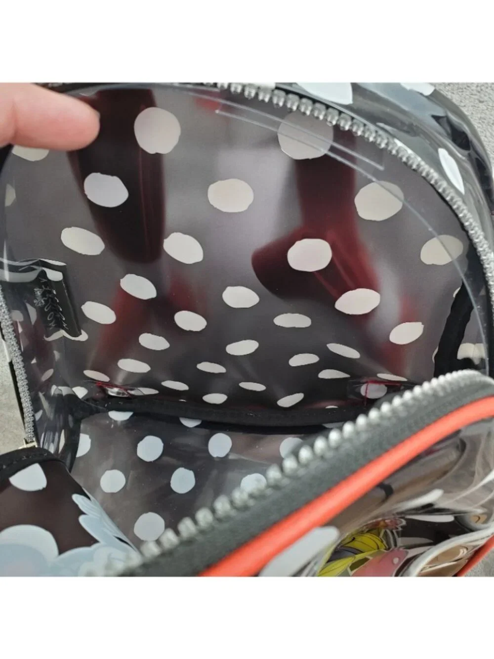 Disney Mickey & Minnie Mouse Mini Backpack Polka Dot Land World Cosplay Travel